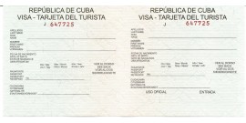 Tourist Card - Visa